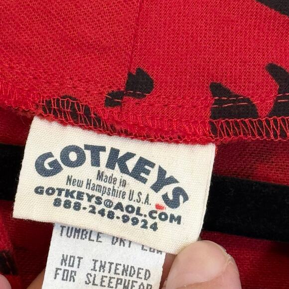 Gotkeys Sleep Shirt Red OS - Picture 4 of 5
